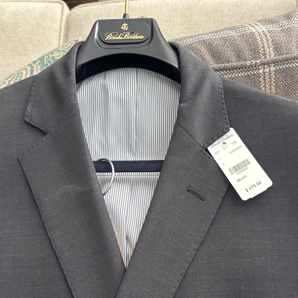 Brooks Brothers Charcoal Blazer